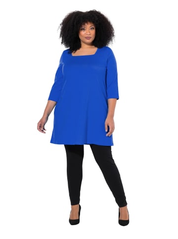 Ulla Popken Longshirt in mittelblau