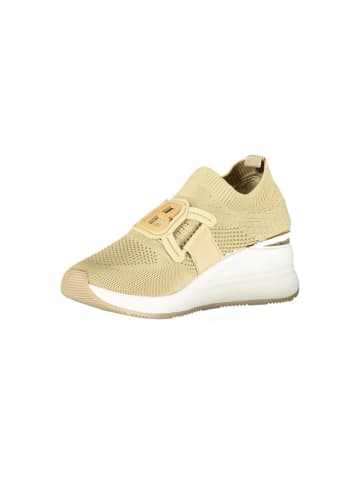 Laura Biagiotti Beige Polyurethan-Sneaker