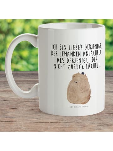 Mr. & Mrs. Panda Haferl Murmeltier mit Spruch in Weiß
