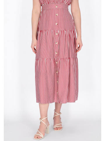 Usha Women Skirt in red