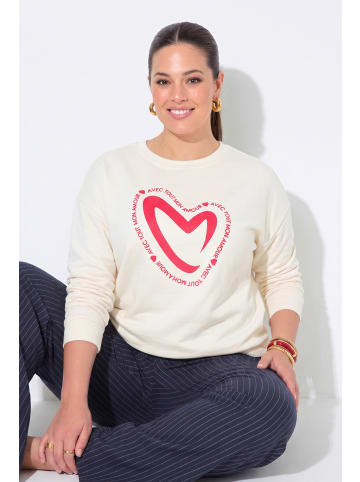 MIAMODA Sweatshirt in kreide