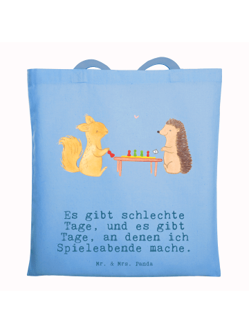 Mr. & Mrs. Panda Umhängetasche Eichhörnchen Gesellschaftsspiele ... in Sky Blue