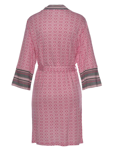 Vivance Active Kimono in pink gemustert