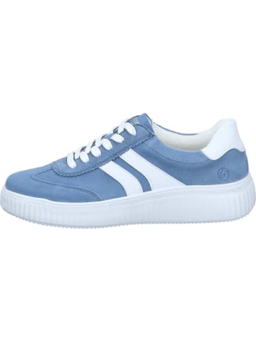 remonte Schnürschuhe in jeans/weiss/bleu