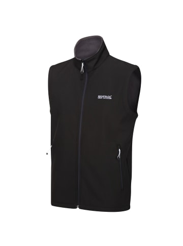 Regatta Weste Softshell Bradwell III in Schwarz