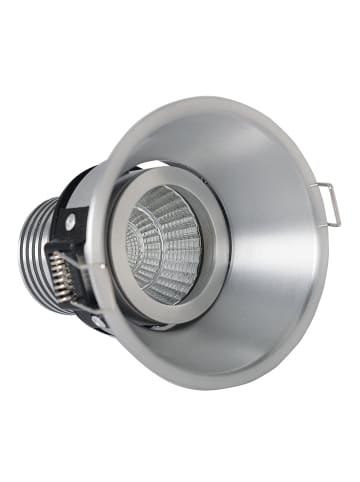 näve LED Einbauleuchte "Taro" in silber - (L)9.4 cm x (B)9.4 cm x (H)10 cm - EEK G