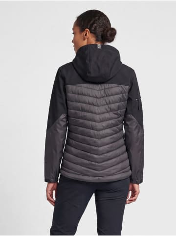 Hummel Reißverschluss Jacke Hmlnorth Damen in BLACK/ASPHALT