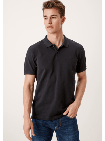 s.Oliver Polo-Shirts T-Shirt kurzarm in Schwarz