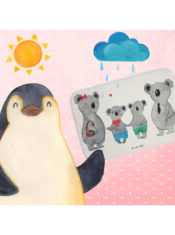 Mr. & Mrs. Panda Badezimmerteppich Koala Familie zwei ohne Spruch in Weiß