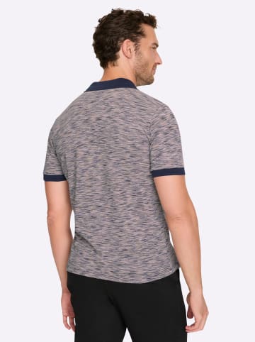 WITT WEIDEN Kurzarmshirt in camel-gemustert