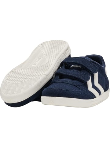 Hummel Klettverschluss Sneaker Victory Suede Kinder in BLACK IRIS