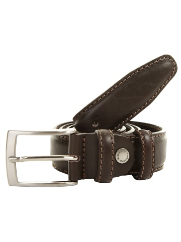 piké Gürtel echt Leder in braun