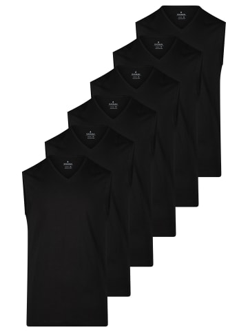 Ragman Unterhemd / Tanktop Basic in Schwarz
