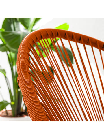 home24 Sitzgruppe Copacabana 3-teilig in Terracotta