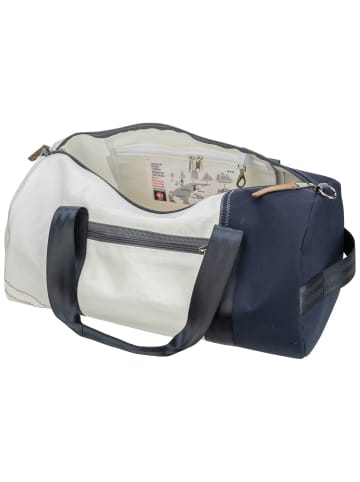 360 grad Sporttasche Pirat in Weiß/Navy