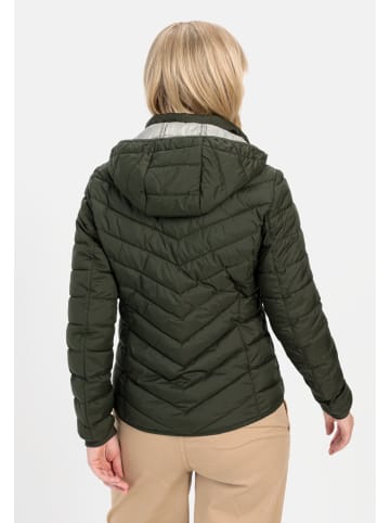 Camel Active Steppjacke aus recyceltem Polyester in Dunkelgrün