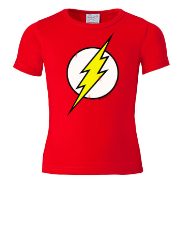 Logoshirt T-Shirt DC - Flash Logo in rot