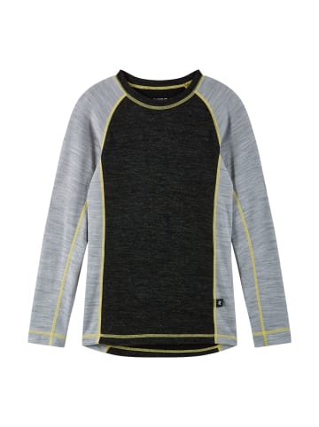 Reima Wolle-Basisschicht-Set Taitoa Black melange