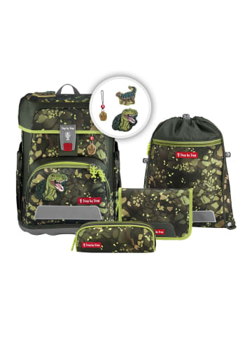 Step by Step 5tlg. Ranzen-Set CLOUD in Dino Torex