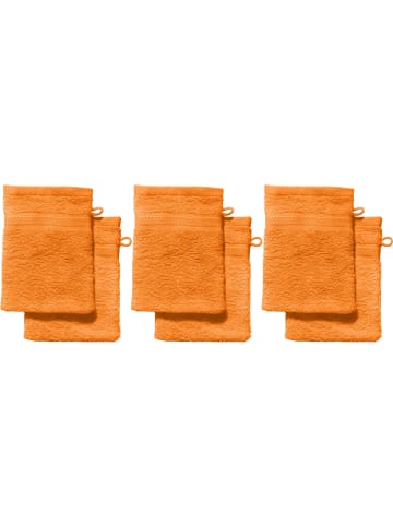 REDBEST Waschhandschuh 6er-Pack Chicago in orange