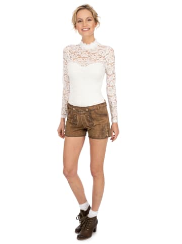 MADDOX Lederhose DALIA in sand