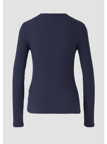 QS T-Shirt in 5832_tiefblau