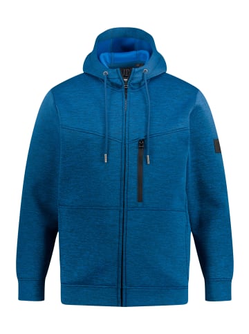 JP1880 Sweatjacke in kobaltblau