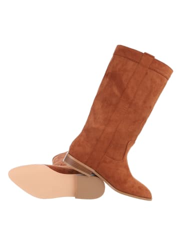 Ital-Design Stiefel in Camel