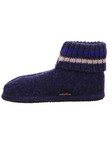 HAFLINGER Hausschuh in blau