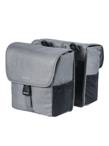 BASIL Doppelpacktasche "Go Double" in grau