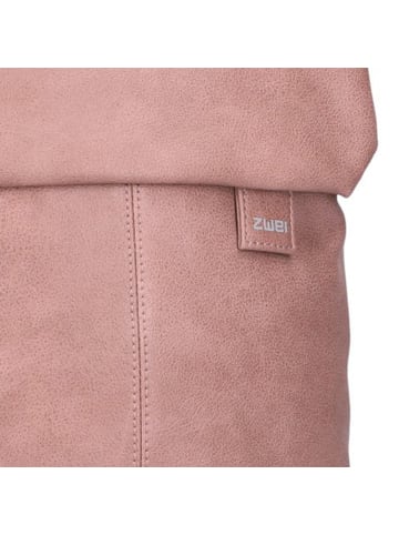 Zwei Mademoiselle.M Daypack 35 cm Laptopfach in blush