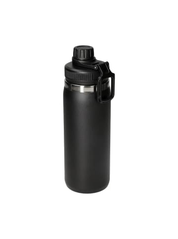 elasto Vakuumflasche "Stockholm" in schwarz - 550 ml