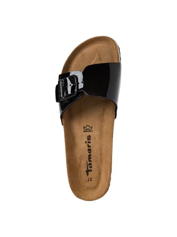 Tamaris Pantolette in BLACK PAT.