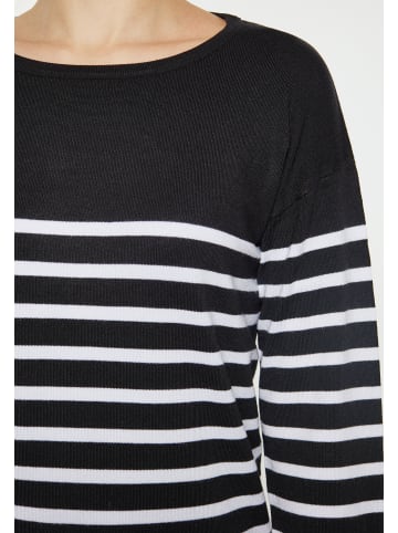 usha BLUE LABEL Damen Pullover in SCHWARZ WEISS