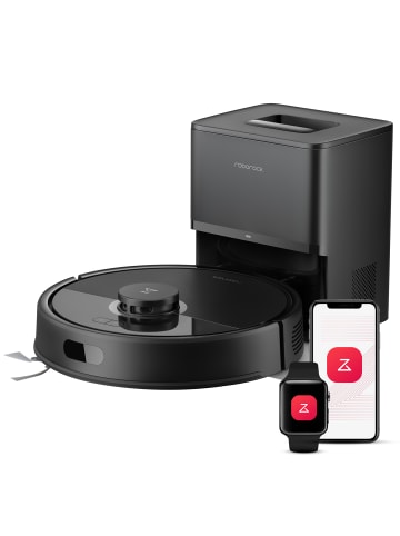 Roborock Saugroboter Q7 BF+ in Schwarz, 8000 Pa, Dual Anti-Tangle-System