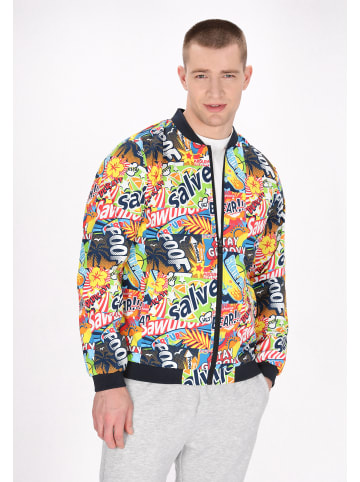 MO Jacket in red multicolor