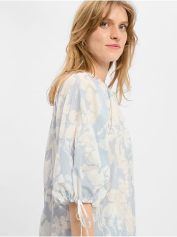 SAMSOE & SAMSOE Kleid Samatera in hellblau weiß - 0001