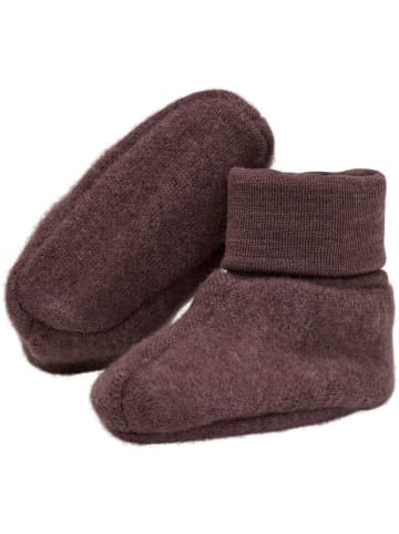 Fixoni Kinder Socken "Footies Single Layer" in Braun