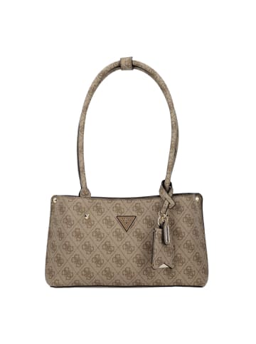 Guess Meridian II Schultertasche 29 cm in latte logo