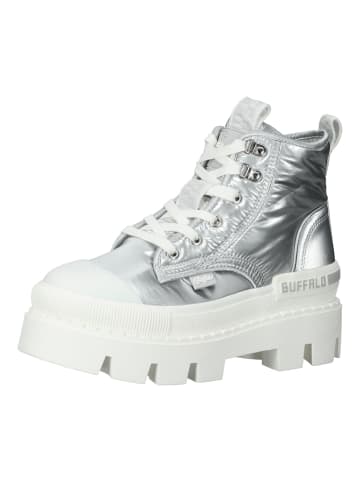 Buffalo Sneaker in Silber/Weiß