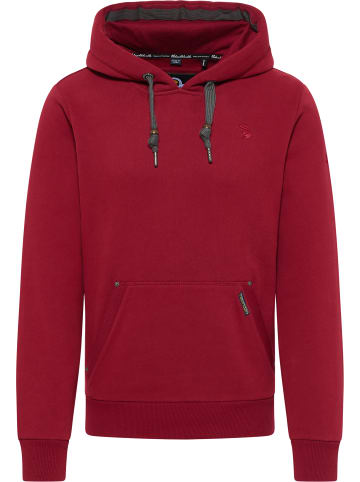 Schmuddelwedda Hoodie in Dunkelrot