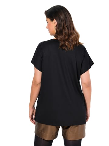 Ulla Popken Shirt in schwarz