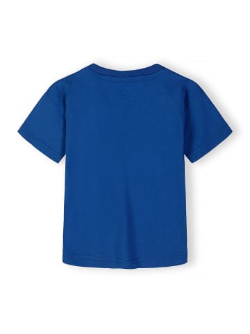 Minoti 2-tlg Shirt & Hose 29FLEECE261 in royalblau