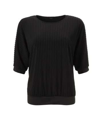 Aniston PLUS Rundhalsshirt in schwarz