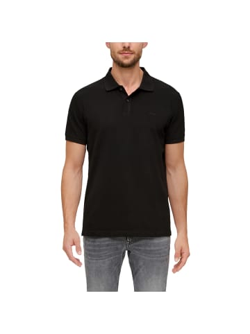 s.Oliver Poloshirt 1er Pack in Schwarz