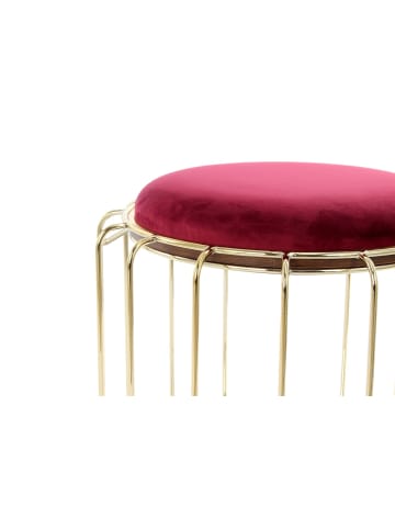 Kayoom Sitzkissen Pouf Comfortable in rot - gold