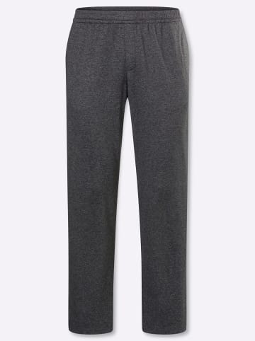 WITT WEIDEN Freizeithose in grau-meliert