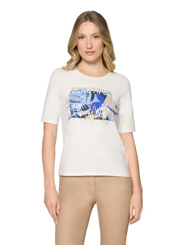 Betty Barclay Basic Shirt mit Placement in Patch Cream/Blue