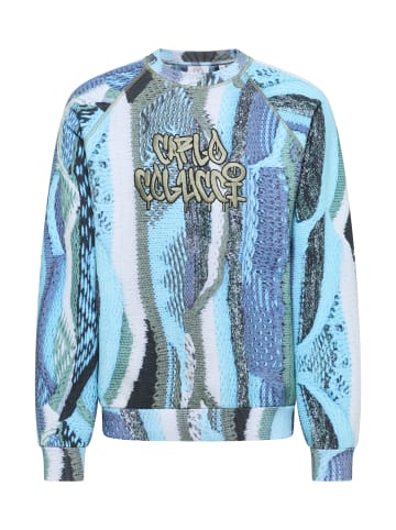 Carlo Colucci Sweatshirt Ettorelli in Hellblau