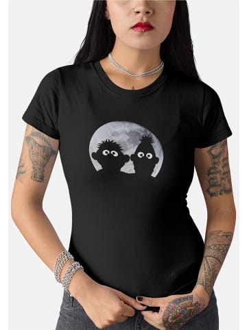 Sesamstraße T-Shirt Ernie and Bert Moonnight in black